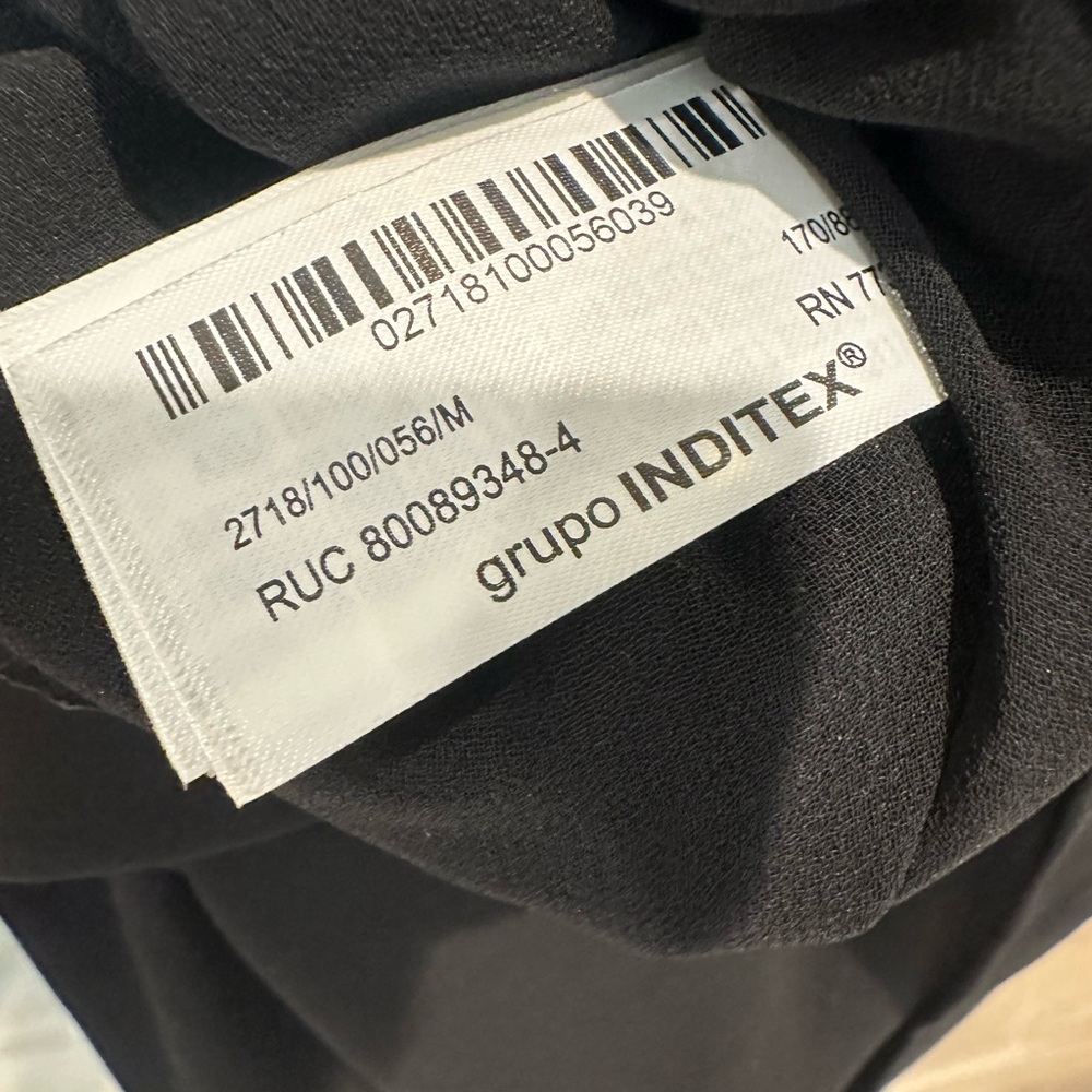 Zara Black Floral Maxi Dress - Picture 7 of 7